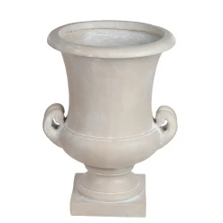 CLASSIC STONECAST URN WITH HANDLE 21"