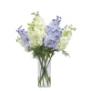Delphinium in Tall Vase 28"