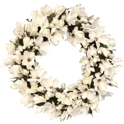 Deluxe Tree Magnolia Wreath 36"