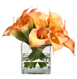 DUAL CALLA IN CUBE (WHD242-OR)