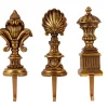 Finial Stocking Holder 12"H (Set Of 3)