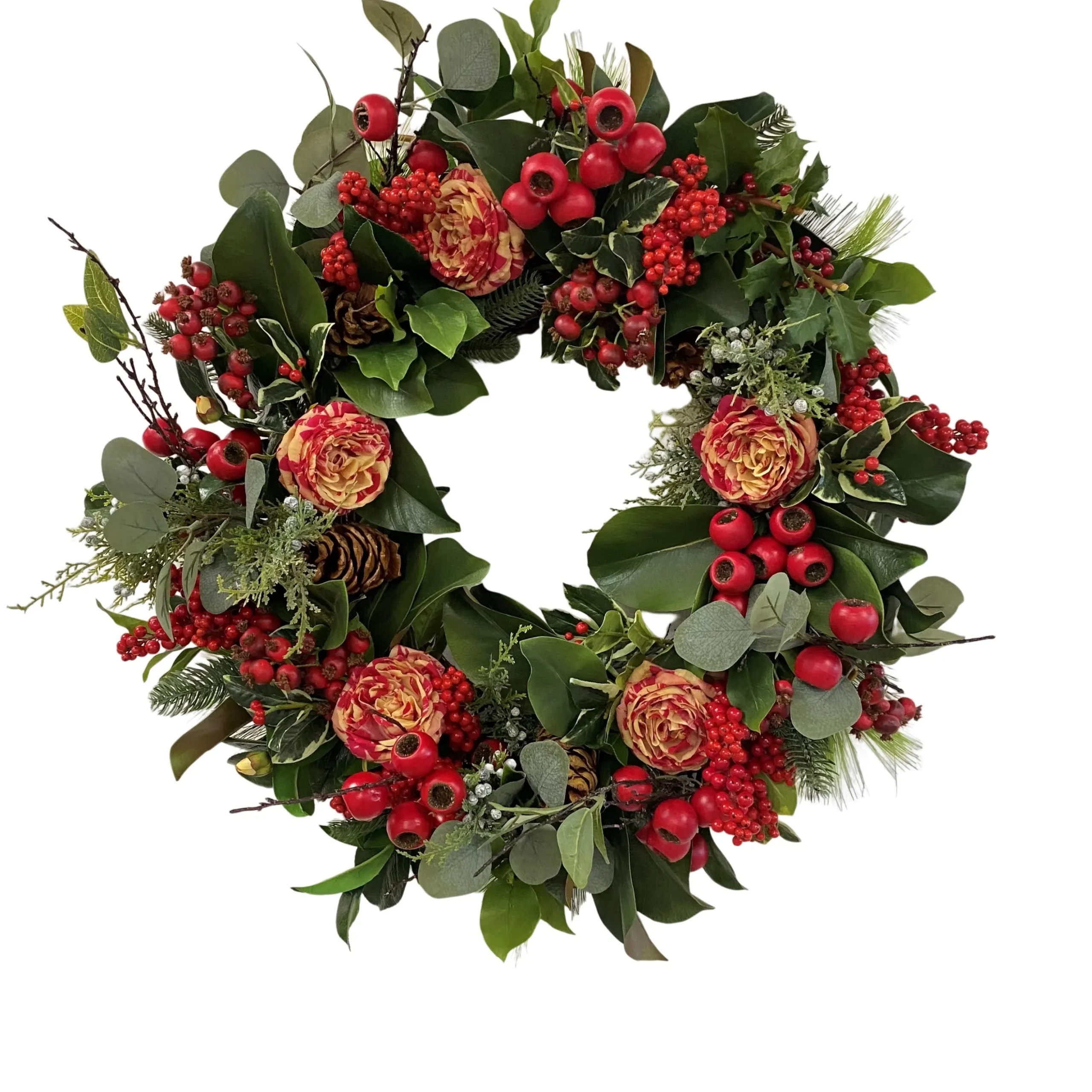 Holiday Deluxe Wreath 24"