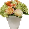 Hydrangea Garden Cache Pot 12"