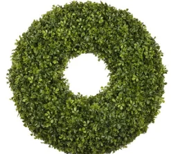 Japanese Boxwood Deluxe Wreath 30"