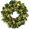 Lemon Citrus Wreath 24"