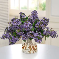 LILAC IN CYLINDER VASE (WHD194-BLPU)