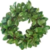 Magnolia Leaf Twig Wreath 30"