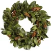 Magnolia Mix Pine Wreath 30"