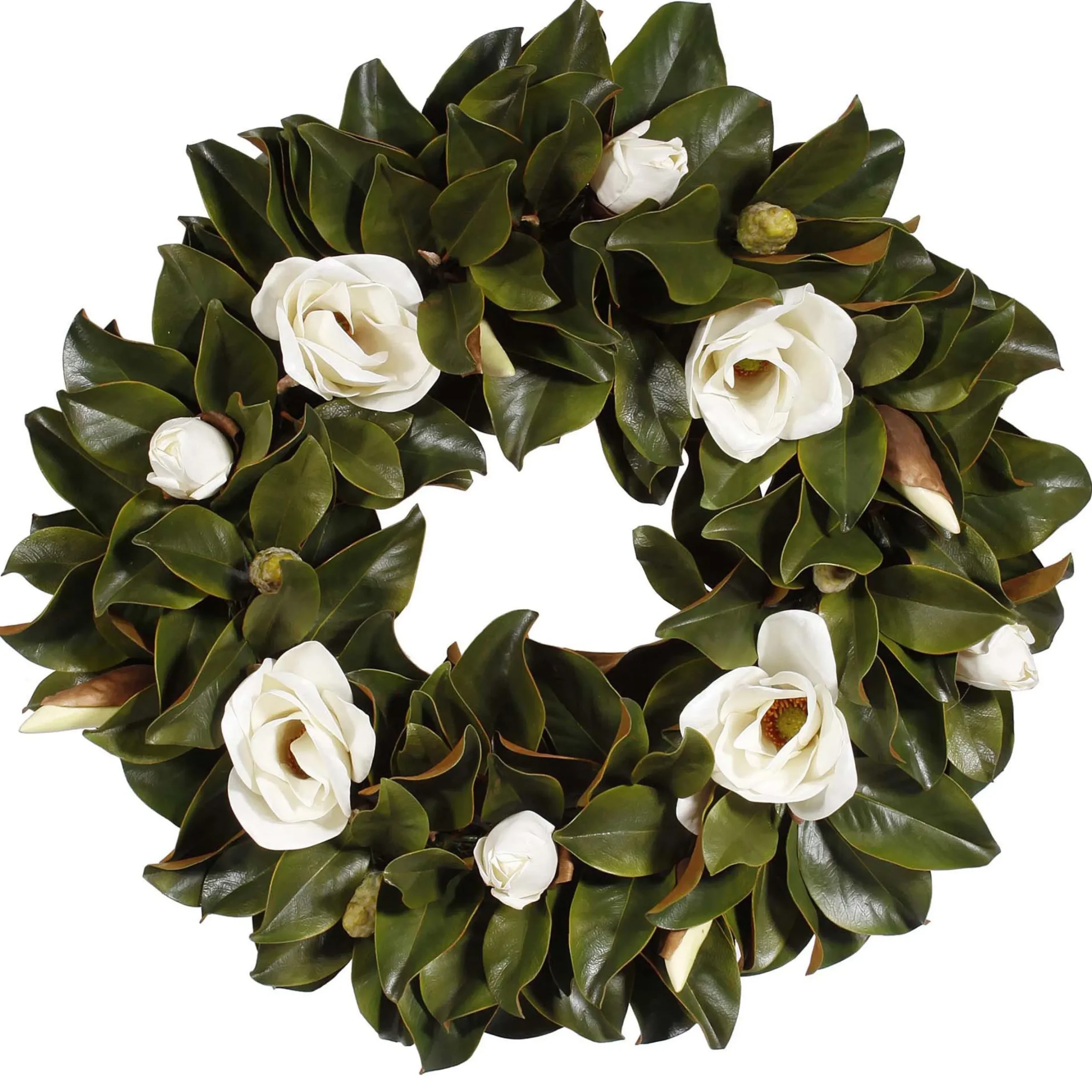Magnolia Wreath 30"
