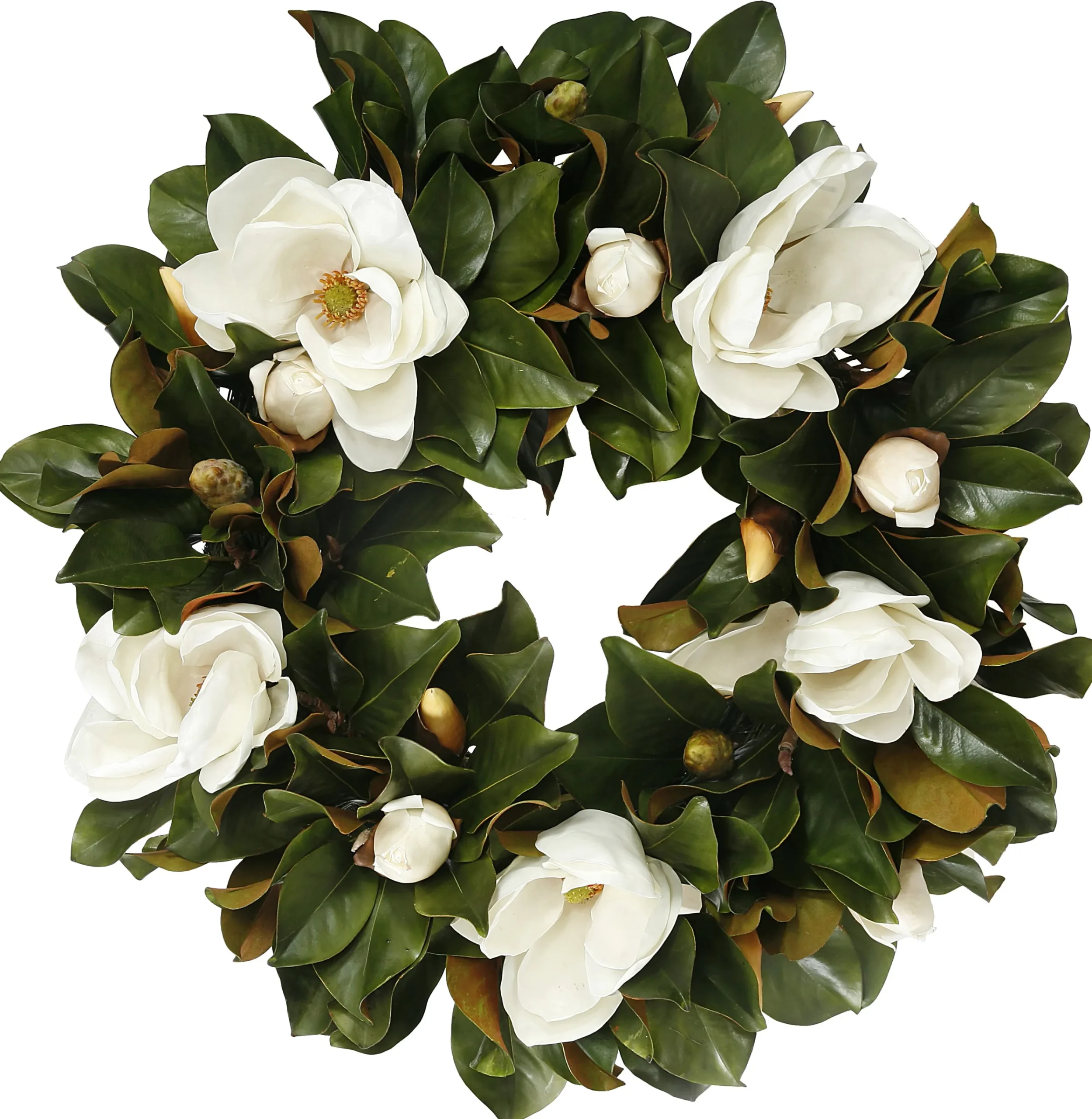 Magnolia Wreath 30"