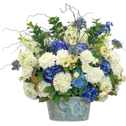 Mix Floral in Ceramic Bowl 34"