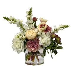 Mix Floral in Cylinder 16"