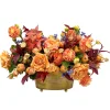 Mix Floral in Oval Planter 24"