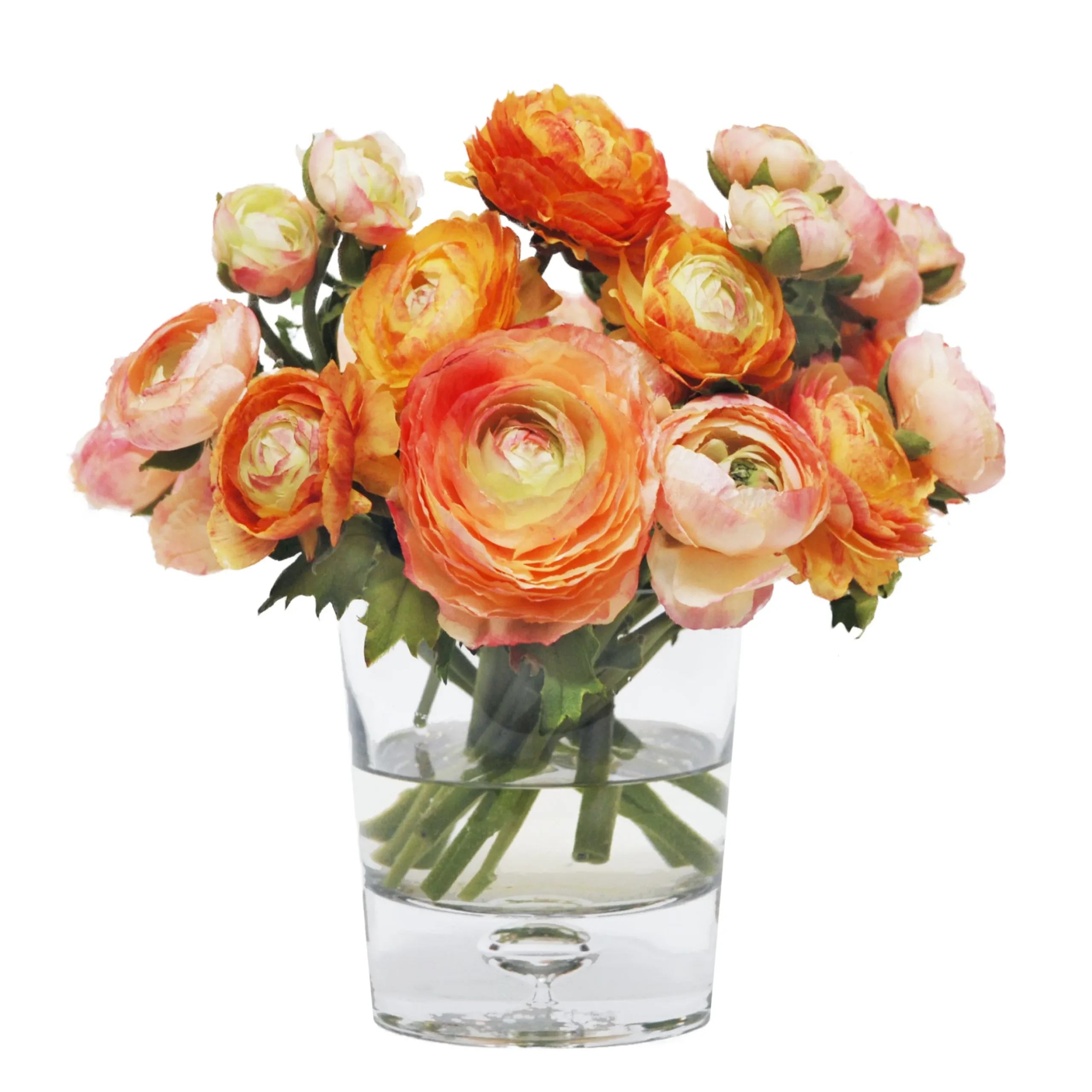 Mix Ranunculus in Vase