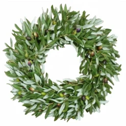 Olive Wreath 24"