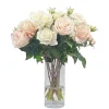Roses Mix in Vase 21"