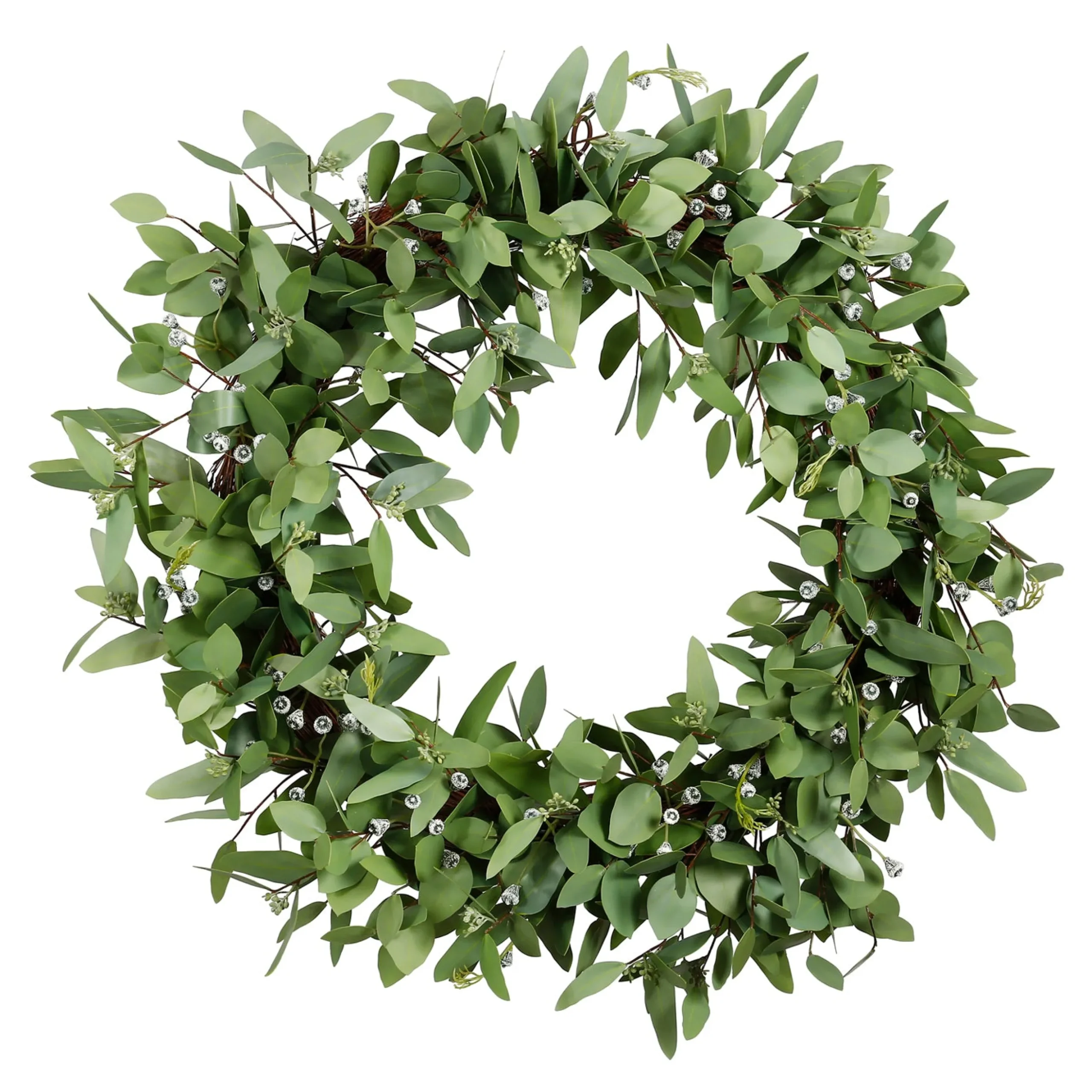 Seeded Eucalyptus Wreath 30"