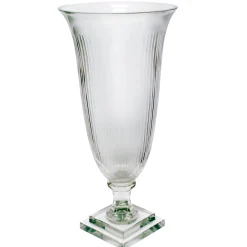 STRIPE CUT VASE 21"