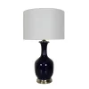Vase Lamp with Metal Base 29"