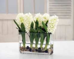 WHITE HYACINTH RECTANGLE (DP765-WH)
